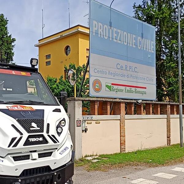 Inside Emilia Romagna Civil Protection Regional Centre